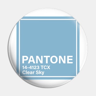 PANTONE 14-4123 TCX Clear Sky Pin