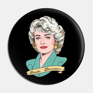 Blanche Devereaux //\\ Vintage design Pin