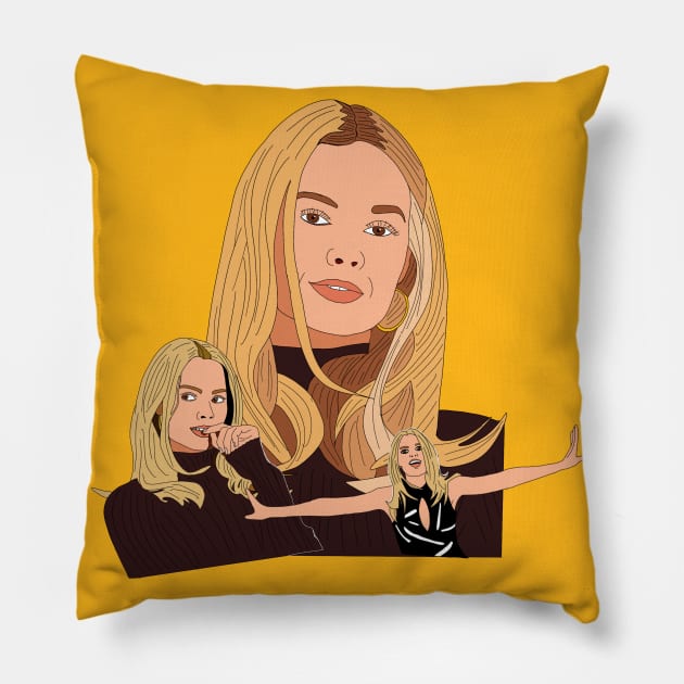Sharon Tate Pillow by pinxtizzle
