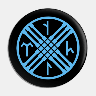 Tengri Tamgası Blue Pin