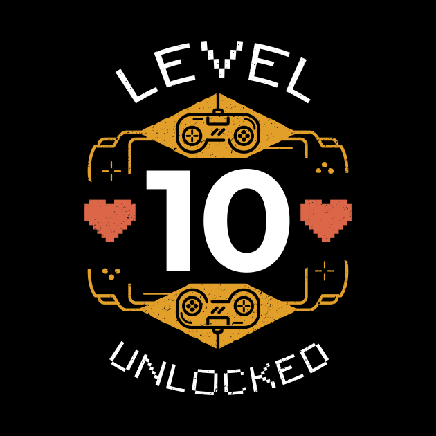 Retro Gaming Level 10 Unlocked by SLAG_Creative