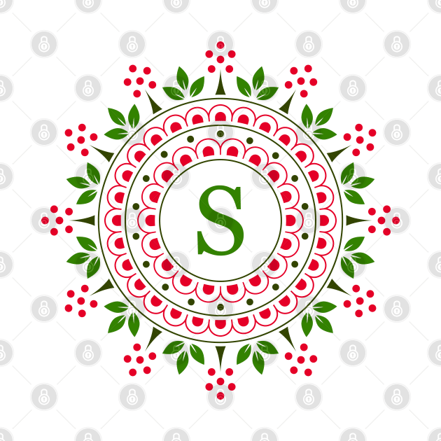 Monogram letter S by Florin Tenica