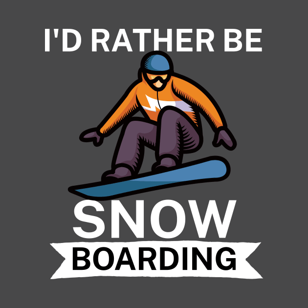 Id rather be snowboarding by maxcode