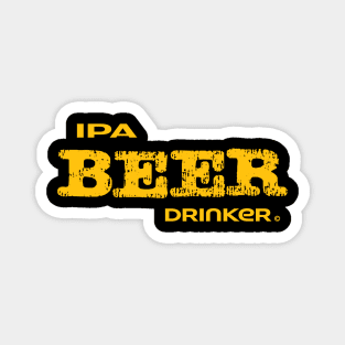 IPA Beer Drinker Magnet