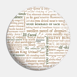 Shakespeare Insults Pin