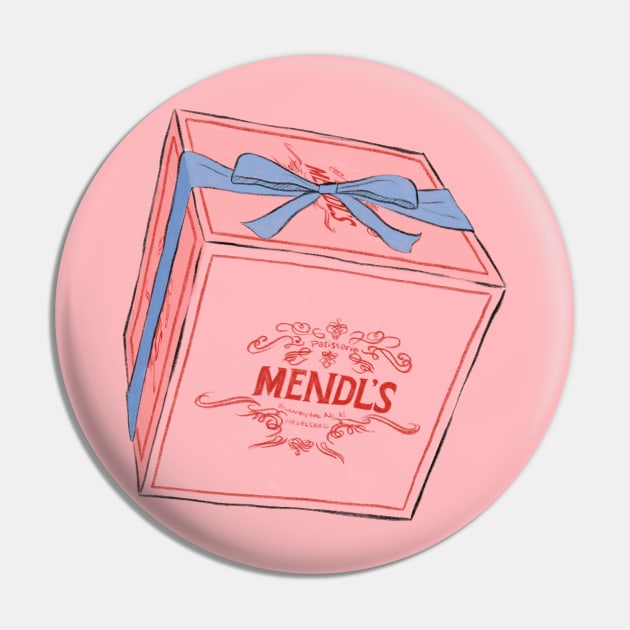 Mendl's Cake Box Pin by meganamey