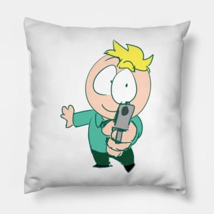 Leo "Butters" "Gun" Stotch Pillow