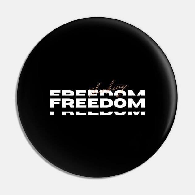 Liberation: A Design Celebration of Freedom Pin by Teeeshirt