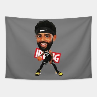 Kyrie Erving Low Poly Pop Tapestry