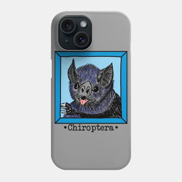 Chiroptera (Bat) T-Shirt Phone Case by Animal Fun Facts