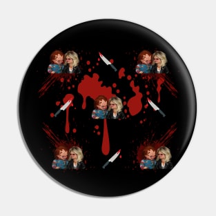 Chucky & Tiffany Pin