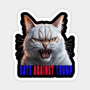 Cats Against Trump Magnet