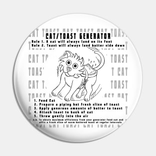 Cat/Toast Generator Pin