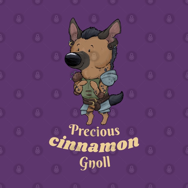 Precious Cinnamon Gnoll by DnDoggos