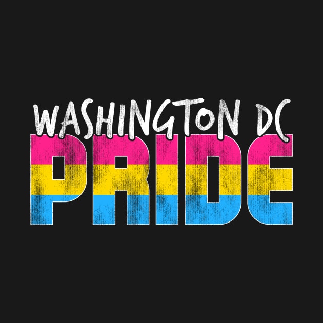 Washington DC Pride Pansexual Flag by wheedesign