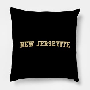 New Jerseyite - New Jersey Native Pillow