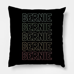 Bernie Name Pattern Pillow