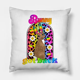 Bunny got back Pillow