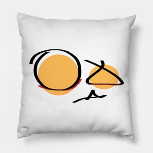 Larry Graffiti Logo Pillow