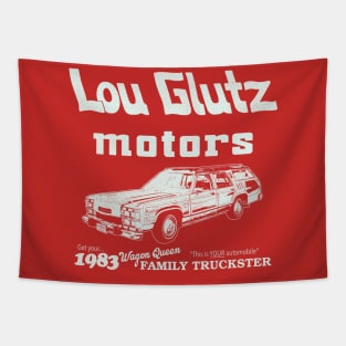 Lou Glutz Motors Tapestry