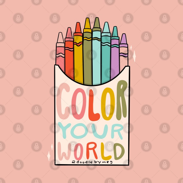 Color Your World by Doodle by Meg