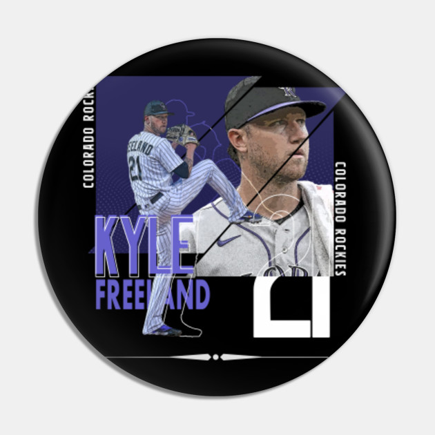 Rinkha Kyle Freeland Baseball Paper Poster Rockies 2 T-Shirt