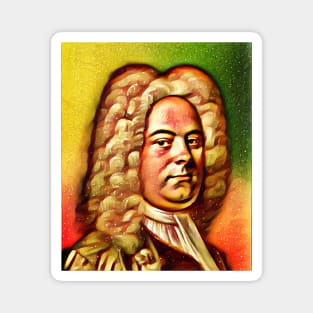 George Frideric Handel Snow Portrait | George Frideric Handel Artwork 15 Magnet