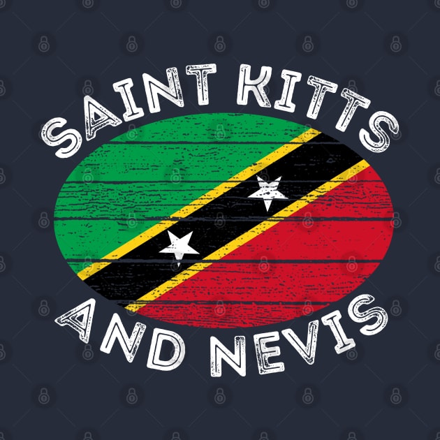 Saint Kitts and Nevis Roots Flag by BraaiNinja