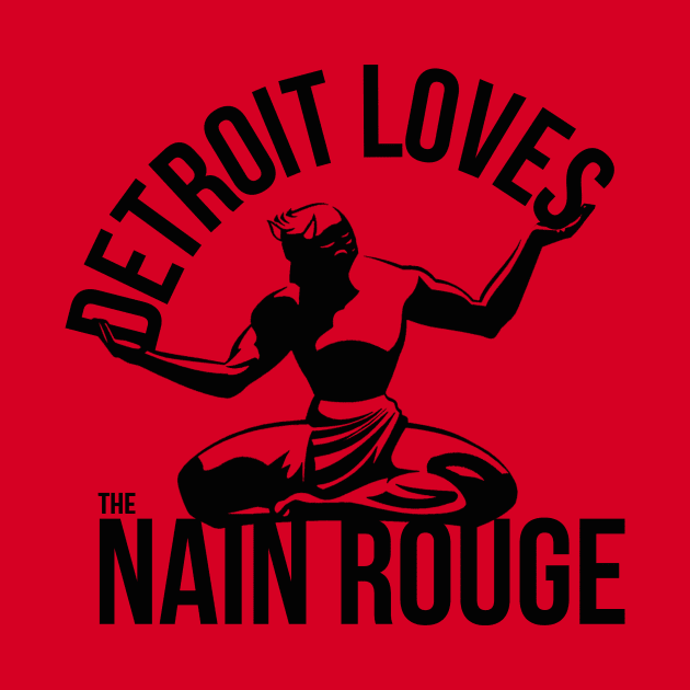 Detroit Loves The Nain Rouge by jeltenney