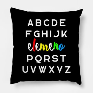 Funny Alphabet Sequence Teacher & School Funny Gift Pillow