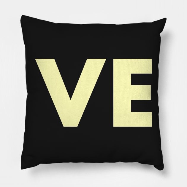 VE cream Pillow by Dpe1974