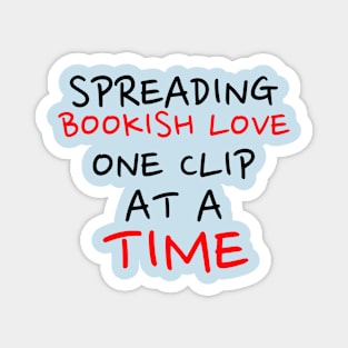 Book influencers spread book love Magnet