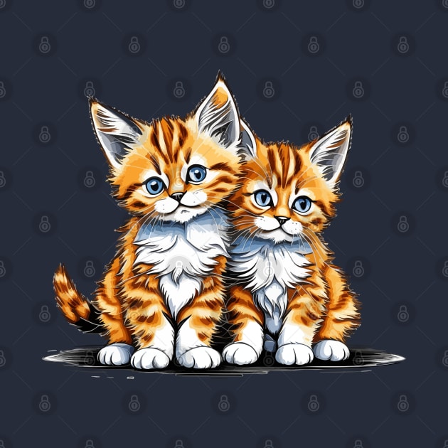 A couple of kittens by Fantasy Vortex