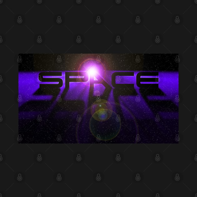 Space Design - Purple by The Black Panther