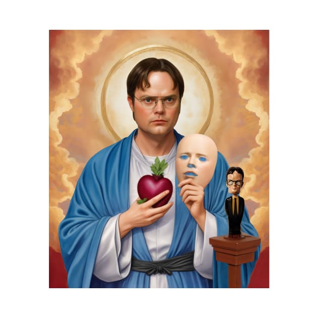 Saint Dwight Schrute by Gedogfx