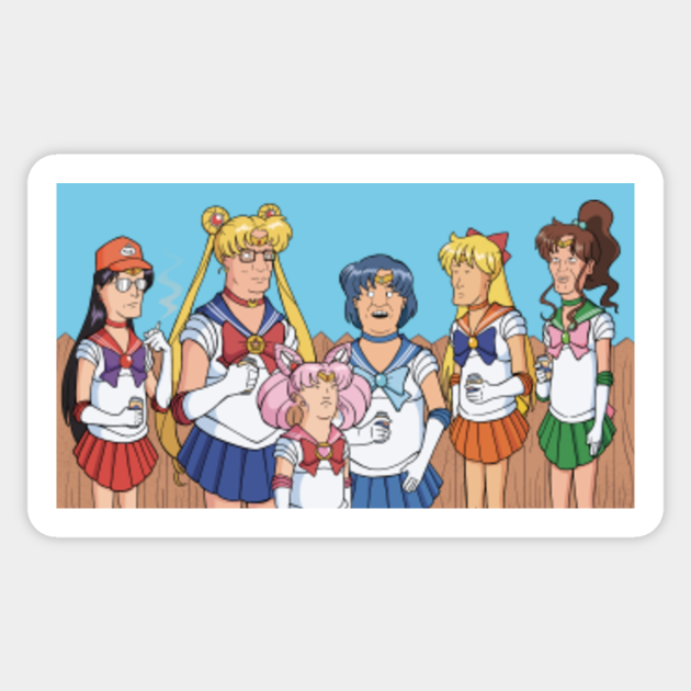 King Of The Moon Sailor Moon Sticker Teepublic The season is divided into two arcs: king of the moon