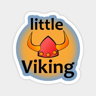 Viking helmet for little vikings Magnet