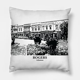 Rogers - Arkansas Pillow