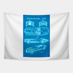 Vintage Car BP Tapestry