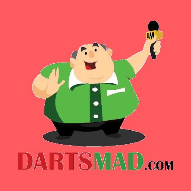 Darts Mad green logo by Darts Mad