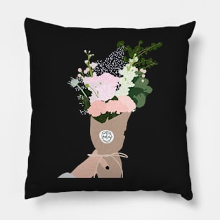 Flower Bouquet! Sticker Pillow