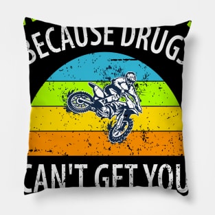 Motocross Biker Freestyle Stunt Pillow