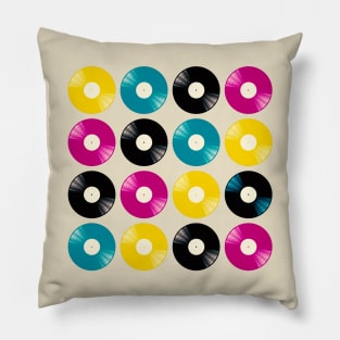 CMYK Vinyl Pillow