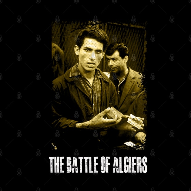 Pontecorvo's Cinematic Brilliance of Algiers Shirt by Camping Addict