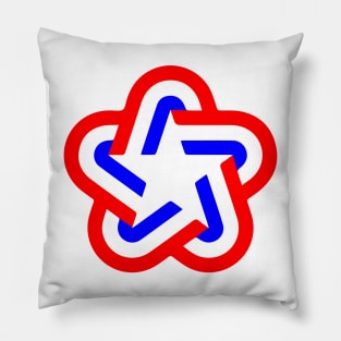 U.S.A. Bicentennial Vector Pillow