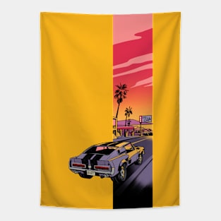 Summer Sunset Tapestry