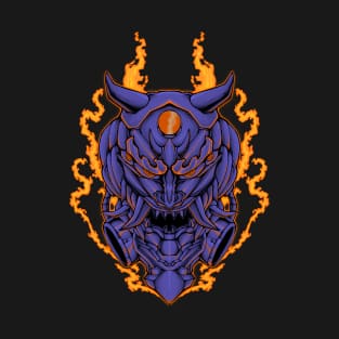 Devil oni mecha mask T-Shirt