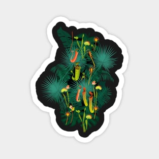 nocturnal carnivorous flora Magnet