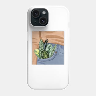 Pocket Of Plants Phone Case