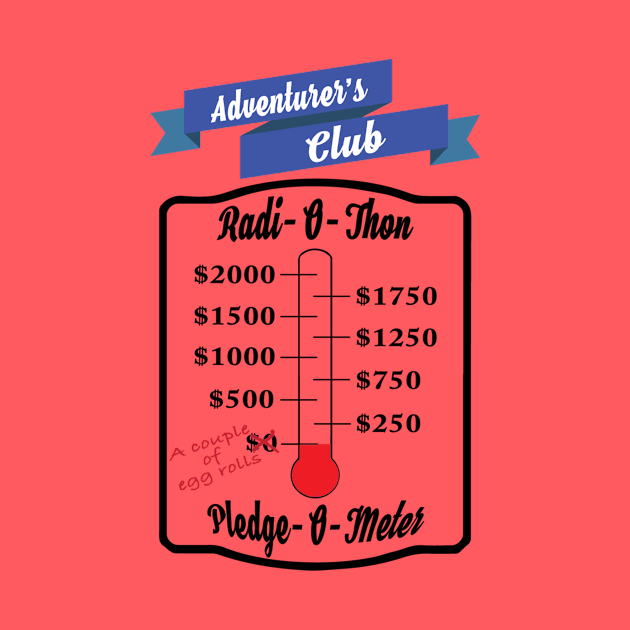 Adventurer's Club Radi-o-thon Pledge-o-meter by taxicab517